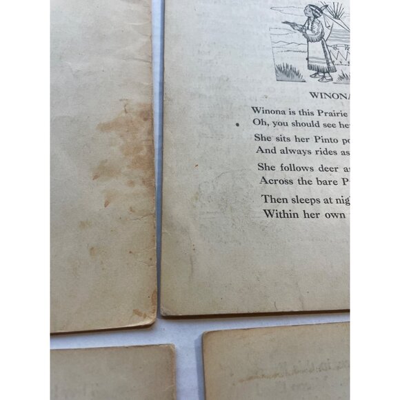 Vintage My Indian Library, The Platt & Munk Co. 1935, Near Complete 7 Volumes PB - Picture 5 of 8